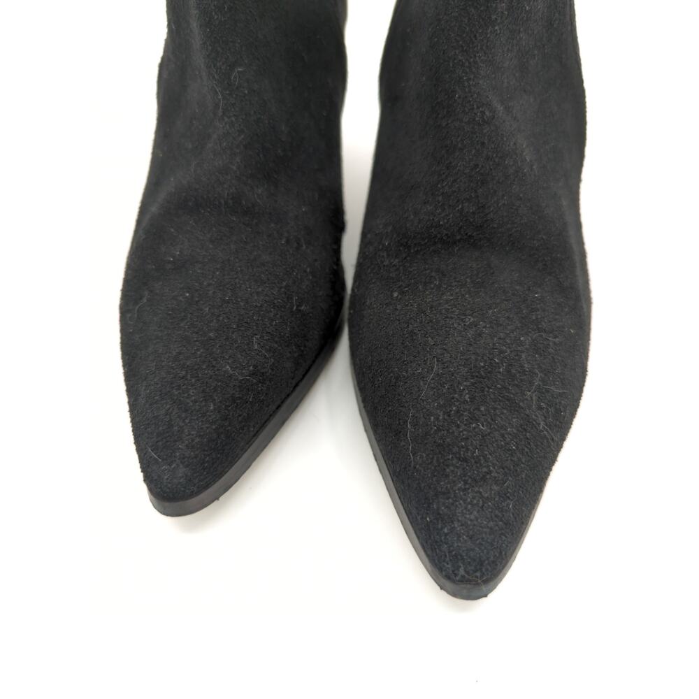 Ivylee Copenhagen Black Suede Pull On Ankle Boots Size EU38 (US7.5-8) - Picture 7 of 10